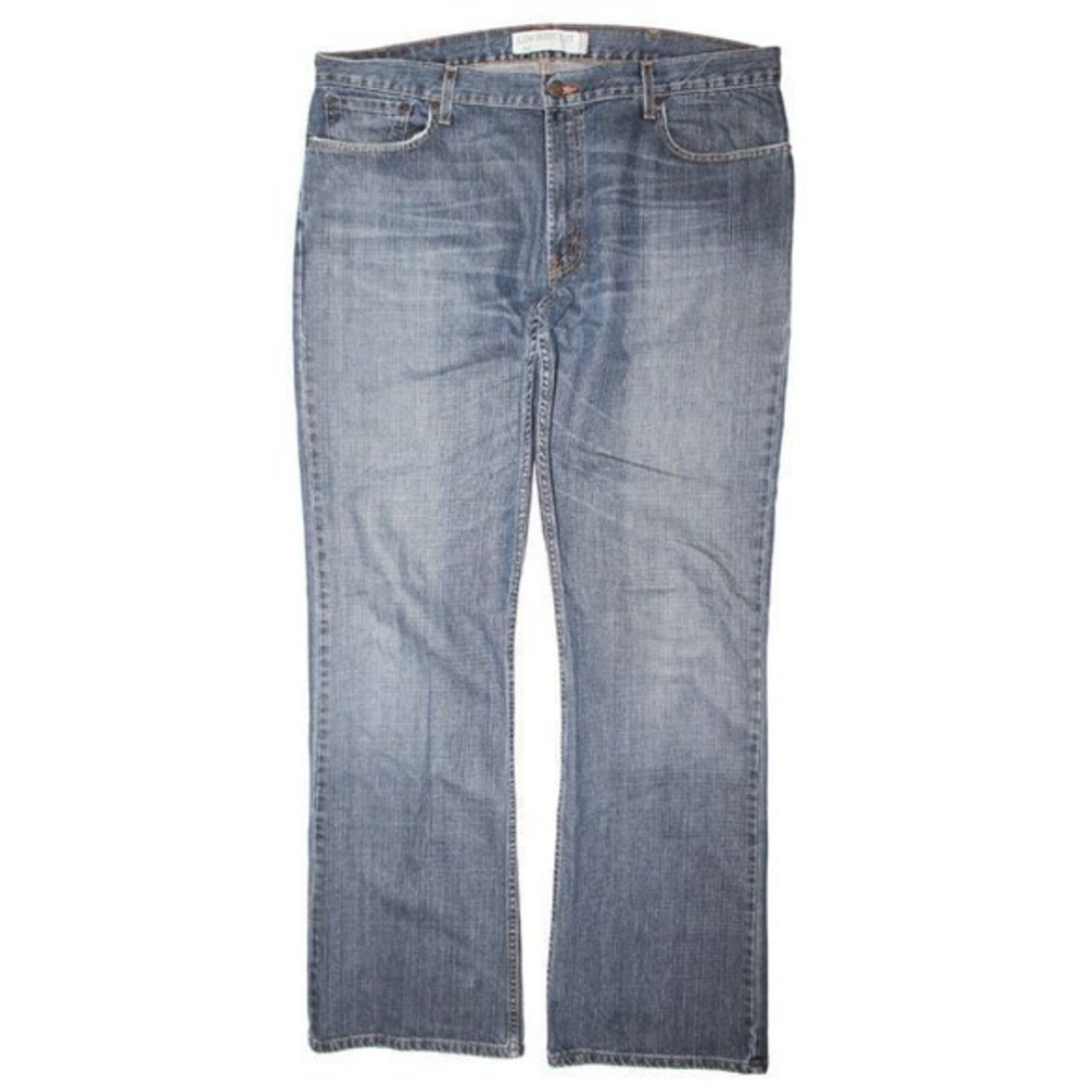 Levi's 527 Low Rise Boot Cut Blue Jeans 100% Cotton Mens Measures Size 41‎ x 36